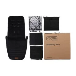 Mountain Buggy Nano Urban Footmuff And Cover Set, Black