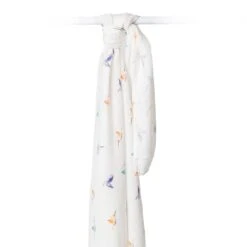 Lulujo Bamboo Swaddle, Hummingbirds 10 Lulujo Bamboo Swaddle, Hummingbirds -Baby Product Specialty Store 1103218Lulujo Bamboo Swaddle Hummingbirds 4