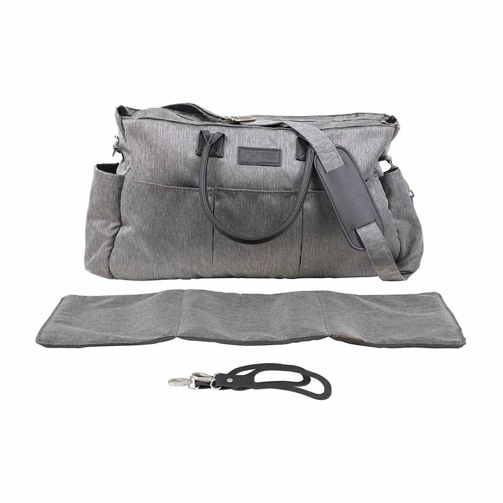 Mountain Buggy Duet Luxury With Double Satchel And Carrycot, Herringbone 13 Mountain Buggy Duet Luxury With Double Satchel And Carrycot, Herringbone - Image 11