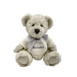 Babyblooms Personalized Berkeley Bear 15 Babyblooms Personalized Berkeley Bear -Baby Product Specialty Store Babyblooms Personalized Berkeley Bear White Main