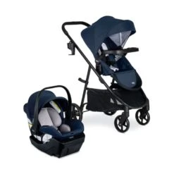 Britax Willow Brook Travel System -Baby Product Specialty Store Britax Willow Brook Travel System Glacier Navy Main