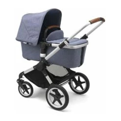 Bugaboo Fox Complete Stroller -Baby Product Specialty Store Bugaboo Fox Complete Stroller Alu Blue Melange 3