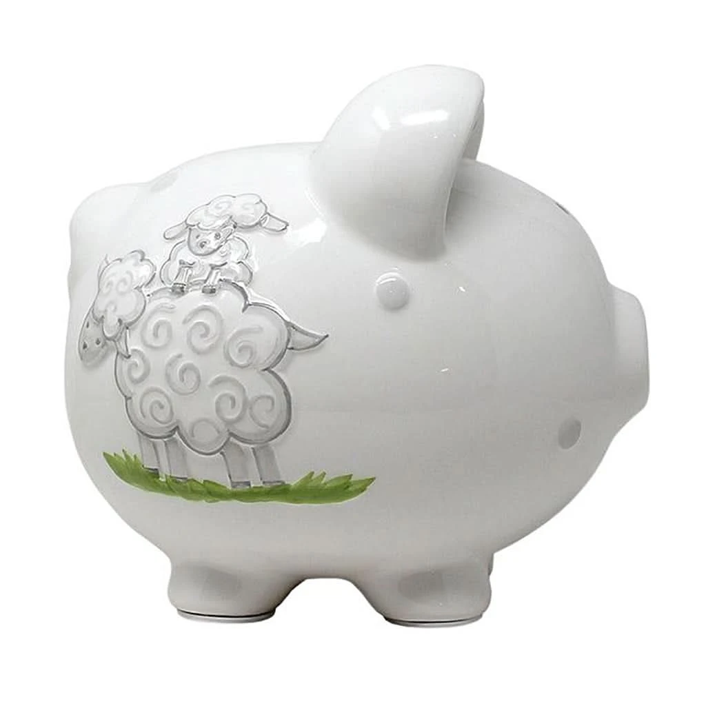 Child To Cherish Lambs N Ivy Piggy Bank 6 Child To Cherish Lambs N Ivy Piggy Bank - Image 4
