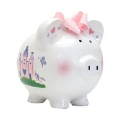 Child To Cherish Princess Castle Piggy Bank -Baby Product Specialty Store Child To Cherish Princess Castle Piggy Bank Main