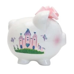 Child To Cherish Princess Castle Piggy Bank -Baby Product Specialty Store Child To Cherish Princess Castle Piggy Bank Right side