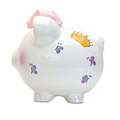 Child To Cherish Princess Castle Piggy Bank -Baby Product Specialty Store Child To Cherish Princess Castle Piggy Bank Side