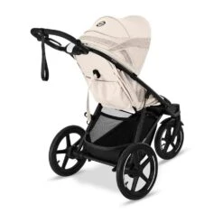 Cybex Avi Spin Jogging Stroller -Baby Product Specialty Store Cybex Avi Spin Jogging Stroller Seashell Beige 8