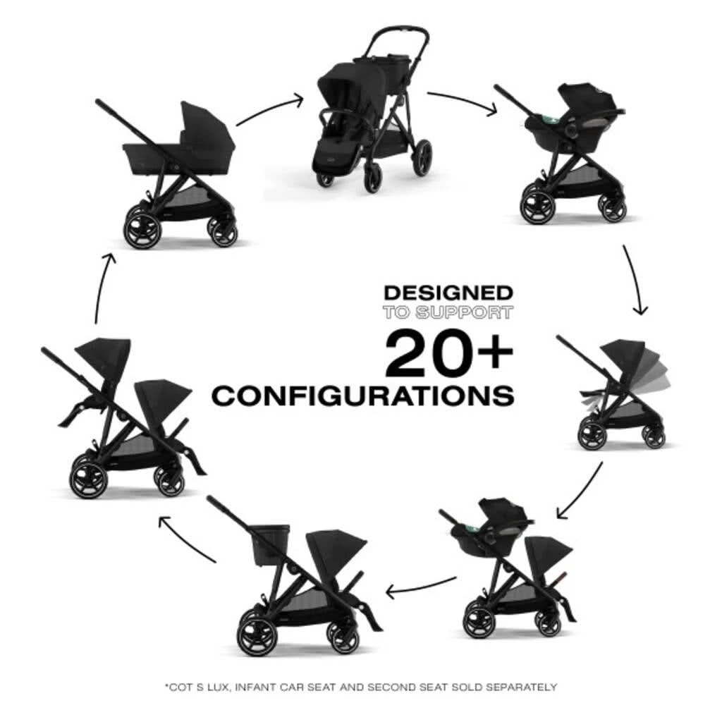 Cybex Gazelle S 2 & Cloud G Lux Travel System 17 Cybex Gazelle S 2 & Cloud G Lux Travel System - Image 15