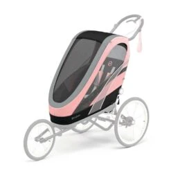 Cybex Zeno Multisport Trailer Seat Pack -Baby Product Specialty Store Cybex Zeno Multisport Trailer Seat Pack Silver Pink 10