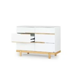 DaDaDa Bliss 6-Drawer Dresser 14 DaDaDa Bliss 6-Drawer Dresser -Baby Product Specialty Store DaDaDa Bliss 6 Drawer Dresser White Natural Feature 2