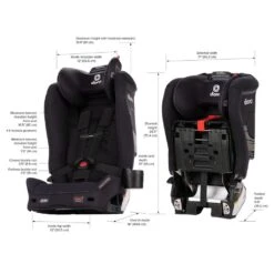 Diono Radian 3 R Safe+ Convertible Car Seat -Baby Product Specialty Store Diono Radian 3 R Safe Convertible Car Seat Black Jet 6