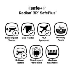 Diono Radian 3 R Safe+ Convertible Car Seat -Baby Product Specialty Store Diono Radian 3 R Safe Convertible Car Seat 9