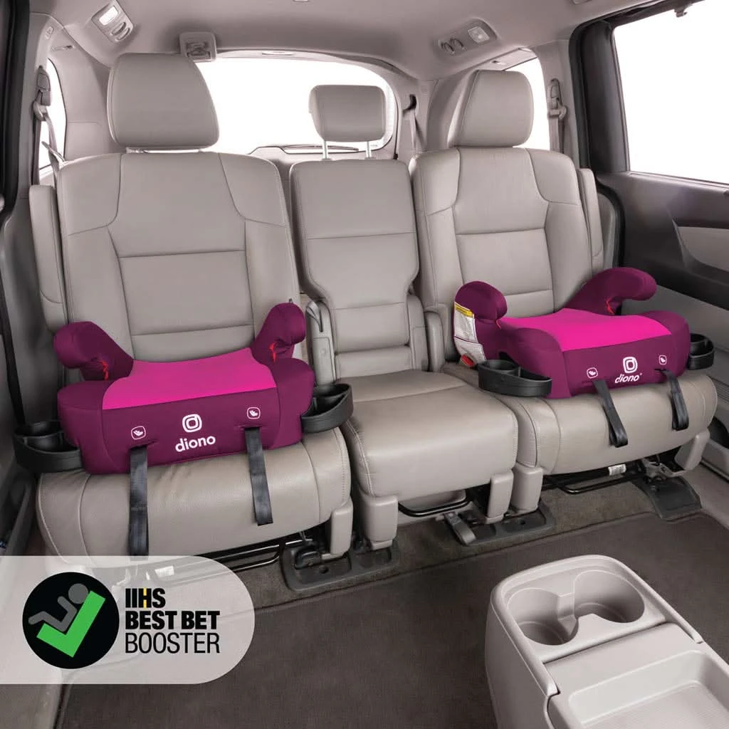Diono Solana 2 Latch, XL Space Backless Booster Seat 5 Diono Solana 2 Latch, XL Space Backless Booster Seat - Image 3