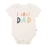 Finn & Emma Short Sleeve Graphic Bodysuit, Love Dad 1 Finn & Emma Short Sleeve Graphic Bodysuit, Love Dad -Baby Product Specialty Store Finn Emma Short Sleeve Graphic Bodysuit Love Dad 1