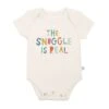 Finn & Emma Short Sleeve Graphic Bodysuit, Snuggle Is Real -Baby Product Specialty Store Finn and Emma Short Sleeve Graphic Bodysuit Snuggle is Real 1