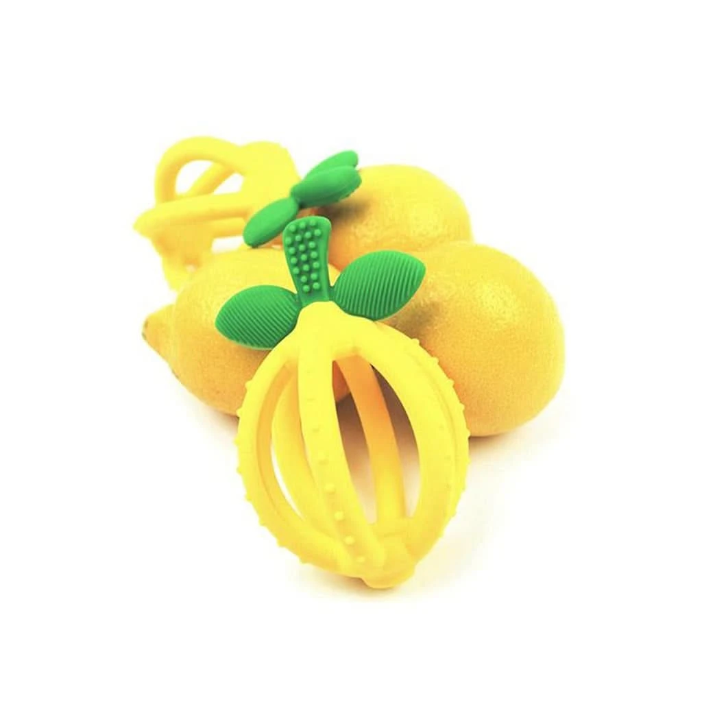 Itzy Ritzy Bitzy Biter™ Teething Ball, Lemon Drop 5 Itzy Ritzy Bitzy Biter™ Teething Ball, Lemon Drop - Image 3