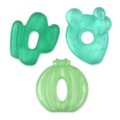 Itzy Ritzy Cutie Coolers Water-Filled Teethers 3 Pack -Baby Product Specialty Store Itzy Ritzy Cutie Coolers Water Filled Teether 3 Pack Cactus 7