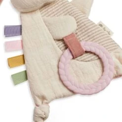 Itzy Ritzy Bitzy Crinkle Sensory Toy With Teether -Baby Product Specialty Store Itzy Ritzy Bitzy Crinkle Sensory Toy With Teether Bunny 3