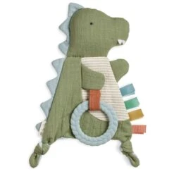 Itzy Ritzy Bitzy Crinkle Sensory Toy With Teether -Baby Product Specialty Store Itzy Ritzy Bitzy Crinkle Sensory Toy With Teether Dino 1