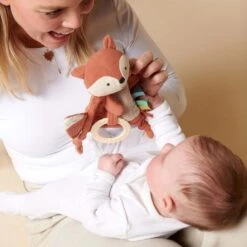 Itzy Ritzy Bitzy Crinkle Sensory Toy With Teether -Baby Product Specialty Store Itzy Ritzy Bitzy Crinkle Sensory Toy With Teether Fox 2