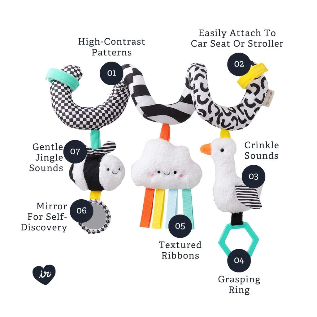 Itzy Ritzy Bitzy Spiral Activity Toy 11 Itzy Ritzy Bitzy Spiral Activity Toy - Image 9