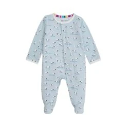 Magnetic Me BAA BAA Baby Modal Footie, Blue