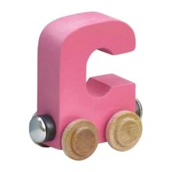 Maple Landmark Magnetic NameTrain Letters, Pastel 24 Maple Landmark Magnetic NameTrain Letters, Pastel -Baby Product Specialty Store Maple Landmark Magnetic NameTrain Letters C
