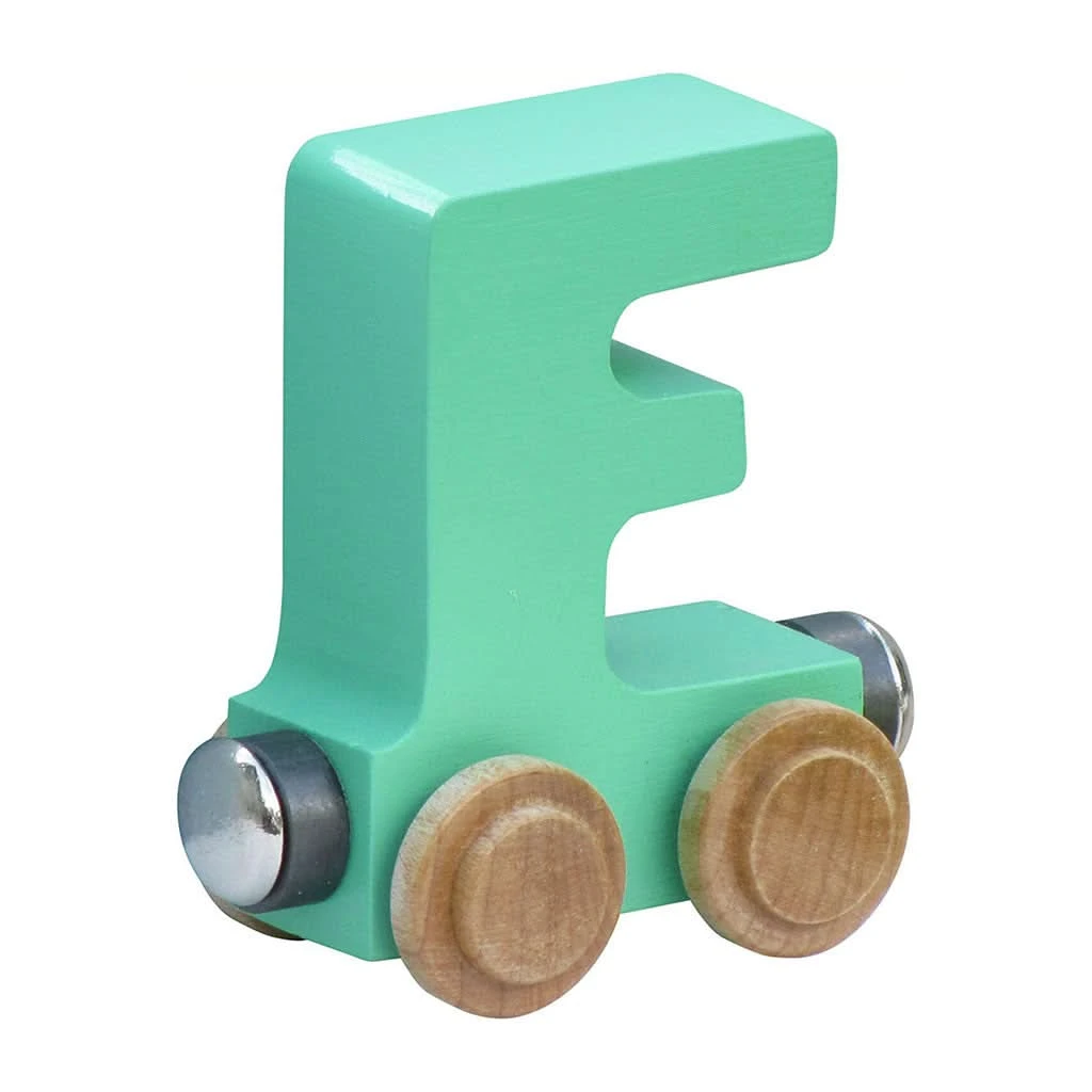 Maple Landmark Magnetic NameTrain Letters, Pastel 8 Maple Landmark Magnetic NameTrain Letters, Pastel - Image 6