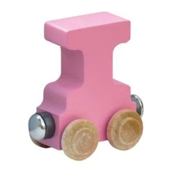 Maple Landmark Magnetic NameTrain Letters, Pastel 29 Maple Landmark Magnetic NameTrain Letters, Pastel -Baby Product Specialty Store Maple Landmark Magnetic NameTrain Letters I