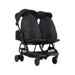 Mountain Buggy Nano Duo V1 Lightweight Stroller -Baby Product Specialty Store Mountain BuggyNanoDuoV1Stroller Black 4