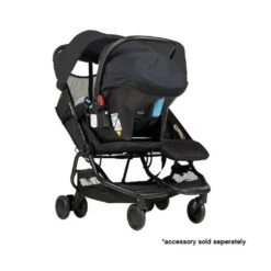 Mountain Buggy Nano Duo V1 Lightweight Stroller -Baby Product Specialty Store Mountain BuggyNanoDuoV1Stroller Black 6