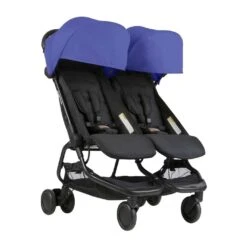 Mountain Buggy Nano Duo V1 Lightweight Stroller -Baby Product Specialty Store Mountain Buggy Nano Duo V1 Stroller Nautical Blue 11