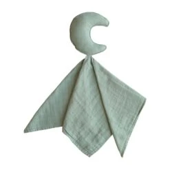Mushie Moon Lovey Crib Toy -Baby Product Specialty Store Mushie Moon Lovey Crib Toy Roman Green 3