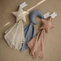 Mushie Moon Lovey Crib Toy -Baby Product Specialty Store Mushie Moon Lovey Crib Toy 5