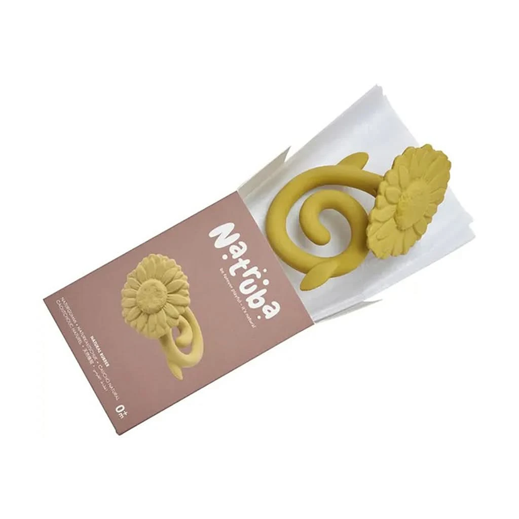 Natruba Sunflower Teether, Yellow 6 Natruba Sunflower Teether, Yellow - Image 4