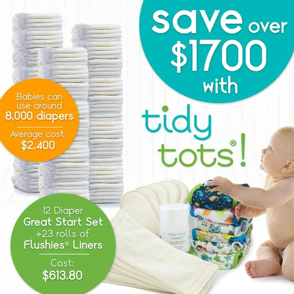 Tidy Tots Great Start Set, Hemp, Diaper Set 8 Tidy Tots Great Start Set, Hemp, Diaper Set - Image 6