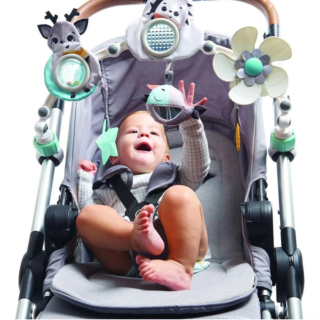 Tiny Love Magical Tales Sunny Stroll Stroller Arch, Black & White 4 Tiny Love Magical Tales Sunny Stroll Stroller Arch, Black & White - Image 2