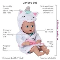 Adora BathTime Baby Tots, Unicorn -Baby Product Specialty Store adora bathtime baby tots unicornado21951anb babyanb baby 634998