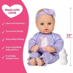 Adora PlayTime Baby, Unicorn Glitter -Baby Product Specialty Store adora playtime baby unicorn glitterado29208anb babyanb baby 843295
