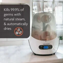 Baby Brezza One Step Sterilizer And Dryer, White -Baby Product Specialty Store baby brezza one step sterilizer and dryer whitebbrbrz0098anb babyanb baby 879036