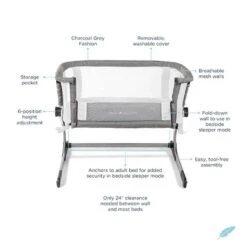 Baby Delight Beside Me Dreamer Bassinet & Bedside Sleeper -Baby Product Specialty Store baby delight beside me dreamer bassinet bedside sleeperbdbd06040anb babyanb baby 191506