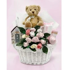Babyblooms Bertie's New Baby Gift Basket -Baby Product Specialty Store babyblooms berties new baby gift basketbbgb200102anb babyanb baby 879086