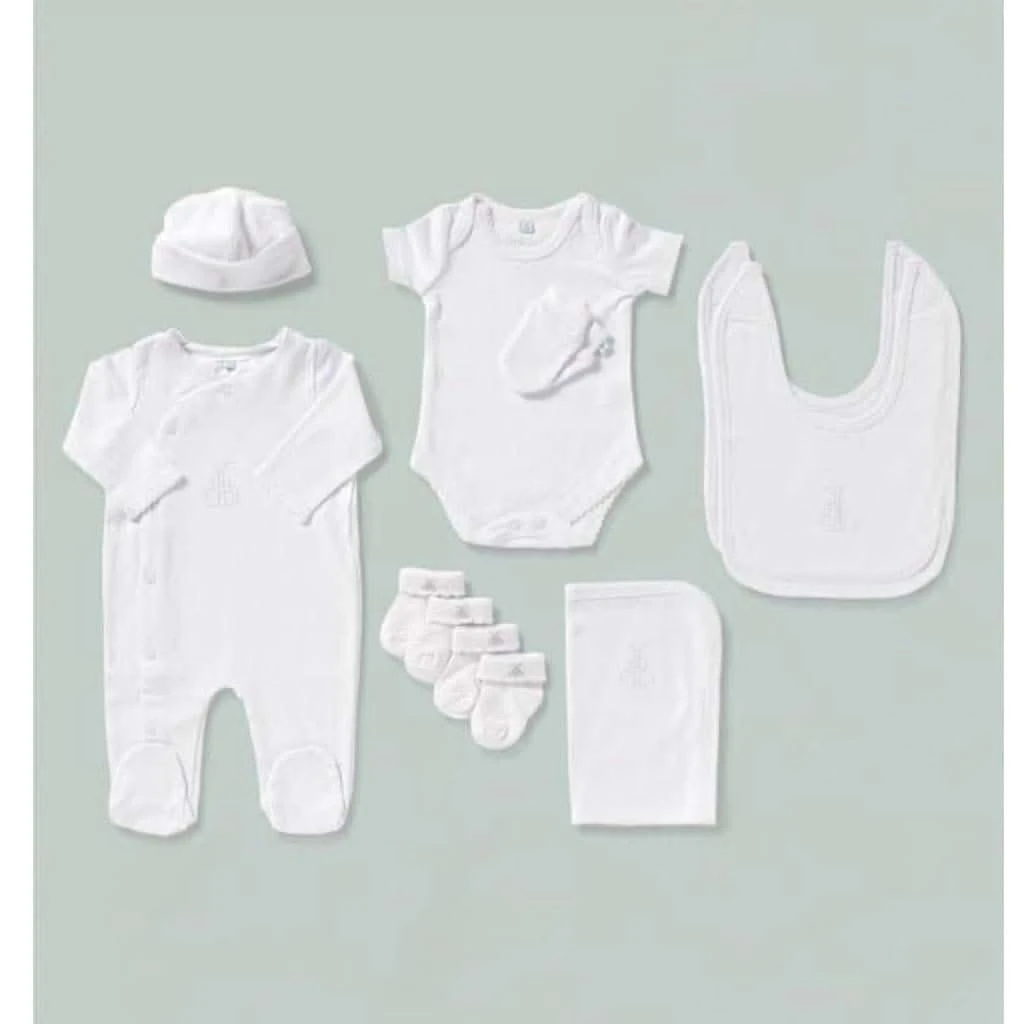 Babyblooms Luxury Rose Baby Clothes Bouquet And Personalized Teddy Bear 6 Babyblooms Luxury Rose Baby Clothes Bouquet And Personalized Teddy Bear - Image 4