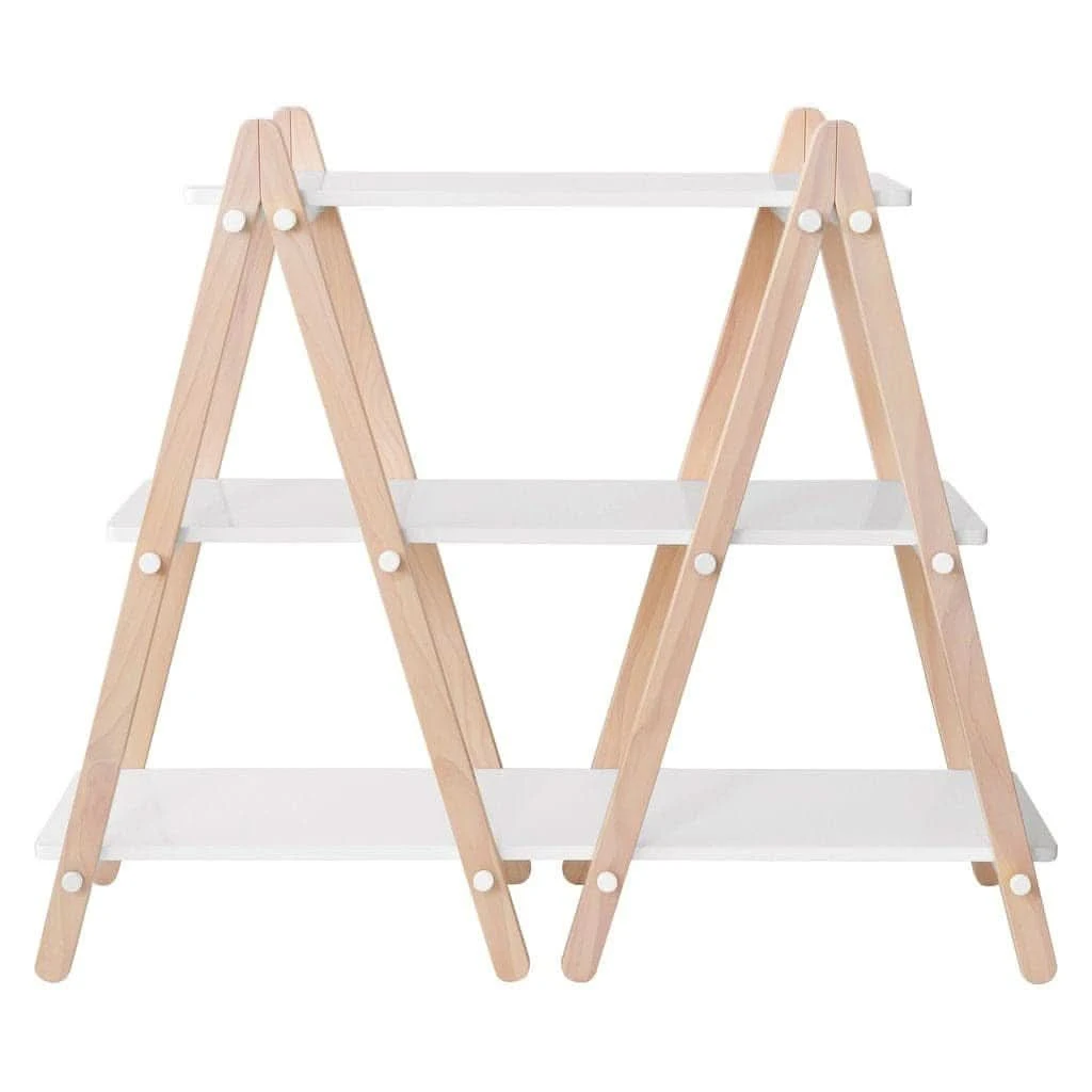 Babyletto Dottie Bookcase, White And Washed Natural Finish 6 Babyletto Dottie Bookcase, White And Washed Natural Finish - Image 4