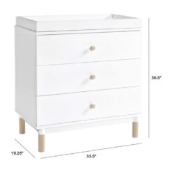 Babyletto Gelato 3-Drawer Changer Dresser With Removable Changing Tray -Baby Product Specialty Store babyletto gelato 3 drawer changer dresser with removable changing traybabm12923wnxanb babyanb baby 393392