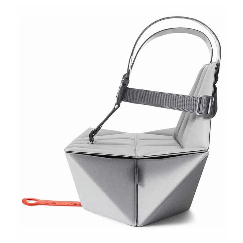 Bombol Pop-Up Booster Seat With Carry Bag, Pebble Grey 5 Bombol Pop-Up Booster Seat With Carry Bag, Pebble Grey - Image 3