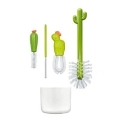Boon Cacti 4-Piece Bottle Cleaning Brush Set