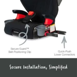 Britax Highpoint 2-Stage Belt Positioning Booster Car Seat -Baby Product Specialty Store britax highpoint 2 stage belt positioning booster car seatbrie1c233canb babyanb baby 941624