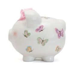 Child To Cherish Petite Papillon Piggy Bank -Baby Product Specialty Store child to cherish petite papillon piggy bankctc36891anb babyanb baby 569198