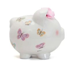 Child To Cherish Petite Papillon Piggy Bank -Baby Product Specialty Store child to cherish petite papillon piggy bankctc36891anb babyanb baby 916952